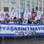 1 Mayıs Emek ve Dayanışma Günü’nde Taksim Çıkartmamız: Yağmura ve Soğuğa Rağmen Omuz Omuzaydık